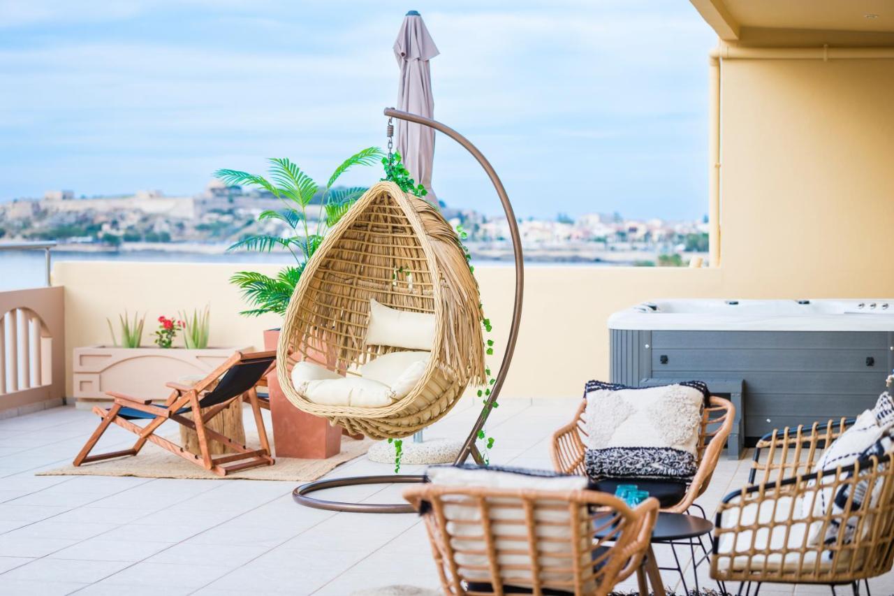 Thea - Rooftop Seaview Jacuzzi Rétino Exterior foto